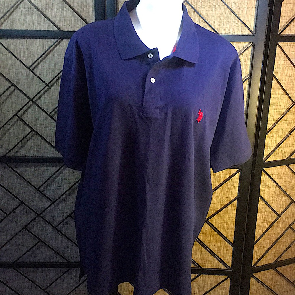 U.S. POLO ASSN XXL SHORT SLEEVE BLUE